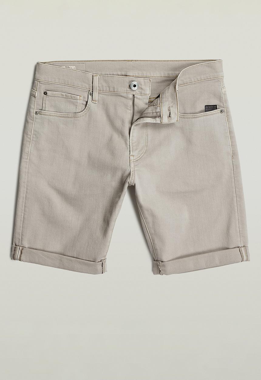 G-STAR - 3301 slim short - grey