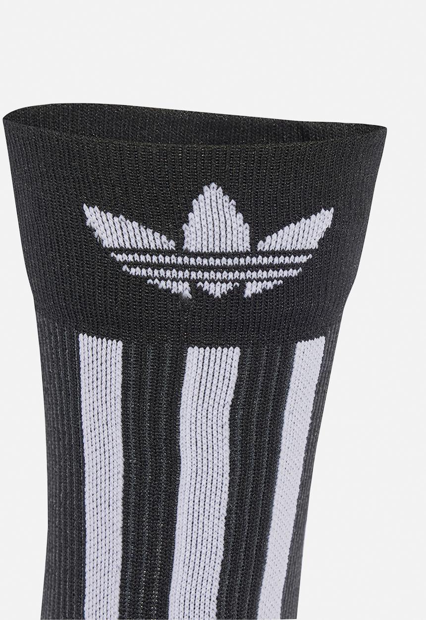 adidas Originals - Techy Crew Socks 2 Pairs - White/black