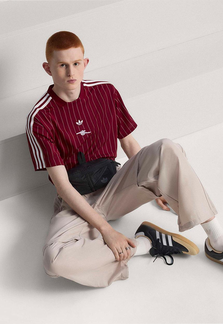 adidas Originals - Arsenal Terrace Icons Jersey - Burgundy