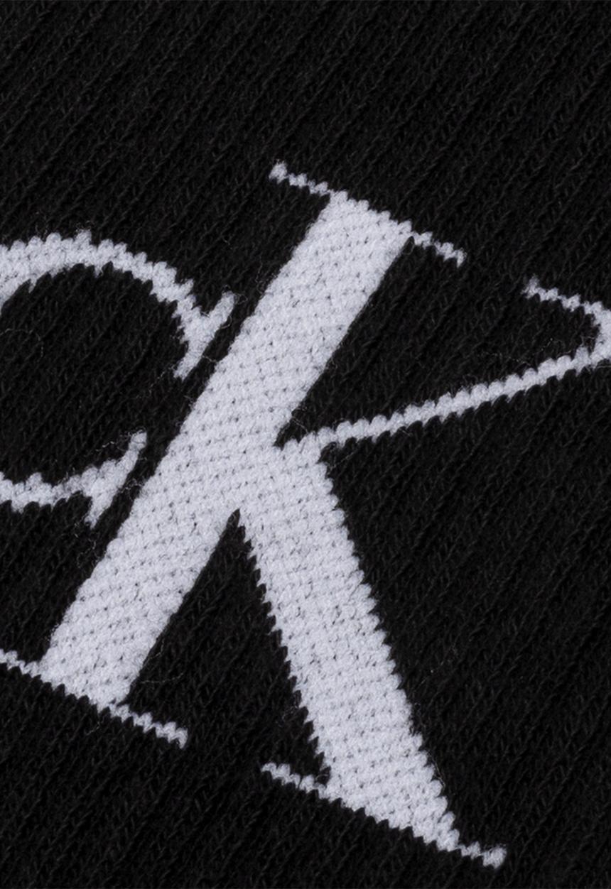 Calvin Klein - Ckj Men Sock 2P Monogram - Black