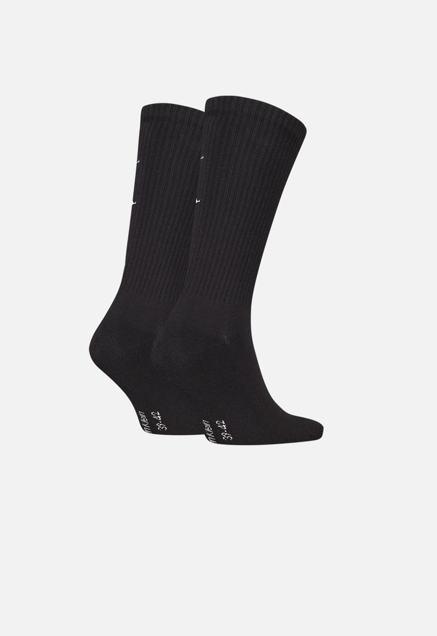 Calvin Klein - Ckj Men Sock 2P Monogram - Black