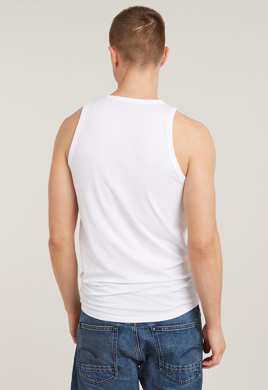 G-STAR - Base tank top 2-pack - white