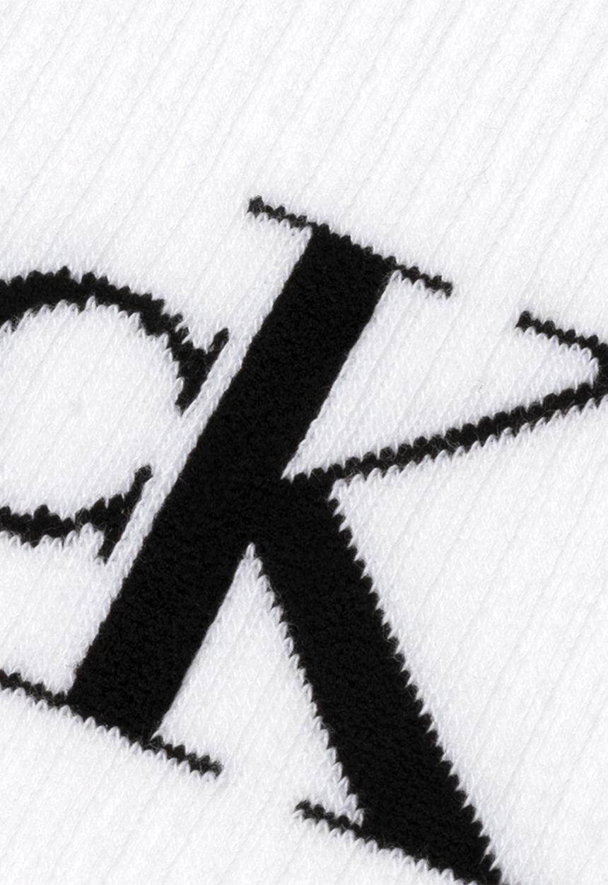 Calvin Klein - Ckj Men Sock 2P Monogram - White