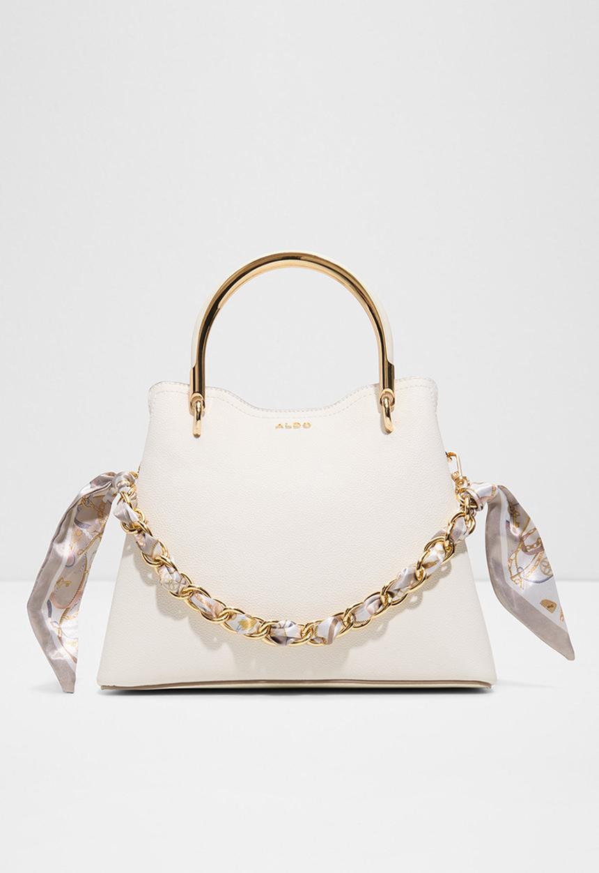 ALDO - Arrayan top handle bag - white
