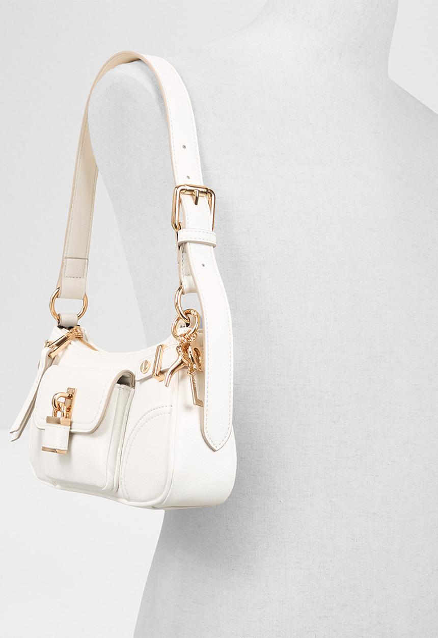 ALDO - Beramandra top handle bag - bone