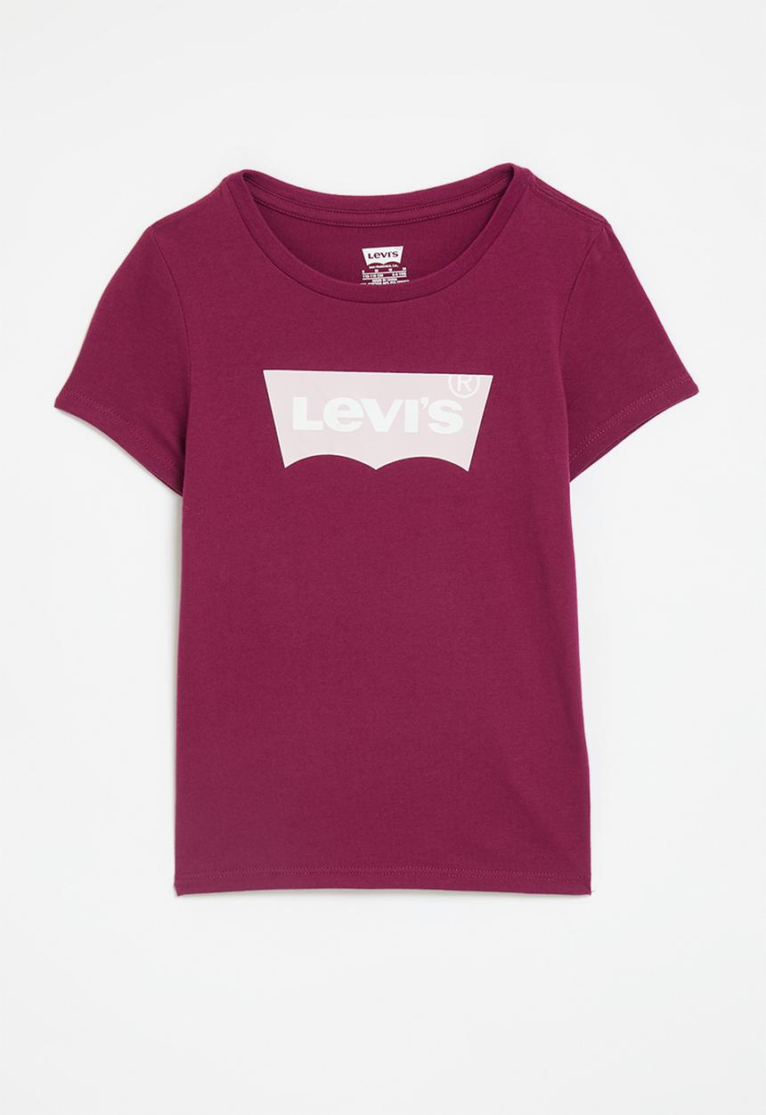 Levi’s® - Lvg batwing tee - classic red plum