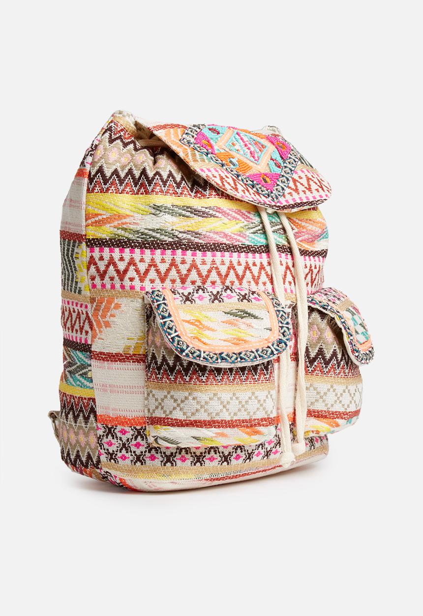 Glamorous - Embroidered backpack