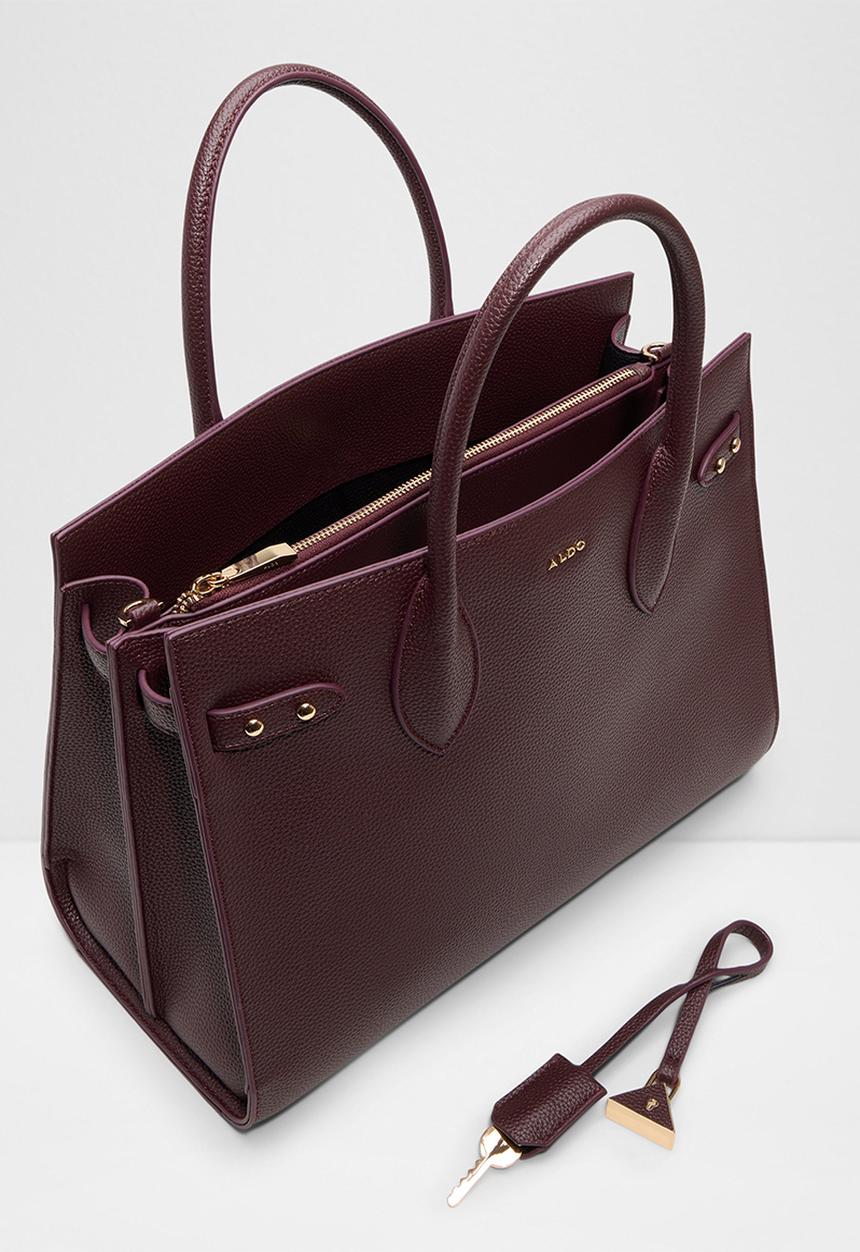 ALDO - Unolaan tote bag - burgundy 