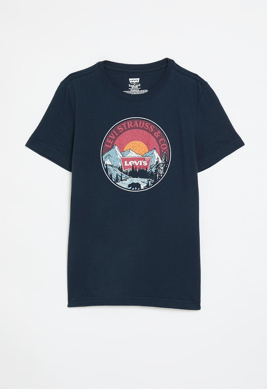 Levi’s® - Lvb sunrise over the ridge tee - dress blues