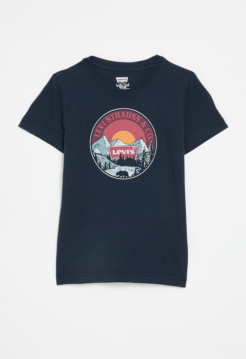 Levi’s® - Lvb sunrise over the ridge tee - dress blues