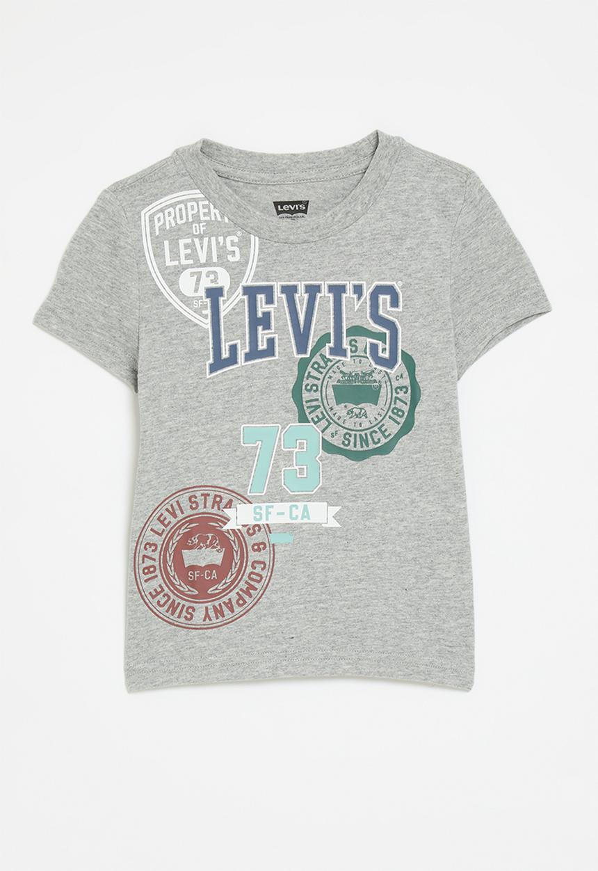 Levi’s® - Lvb prep crest tee - grey heather