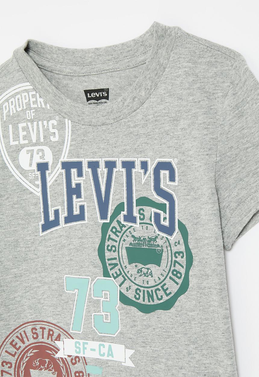 Levi’s® - Lvb prep crest tee - grey heather