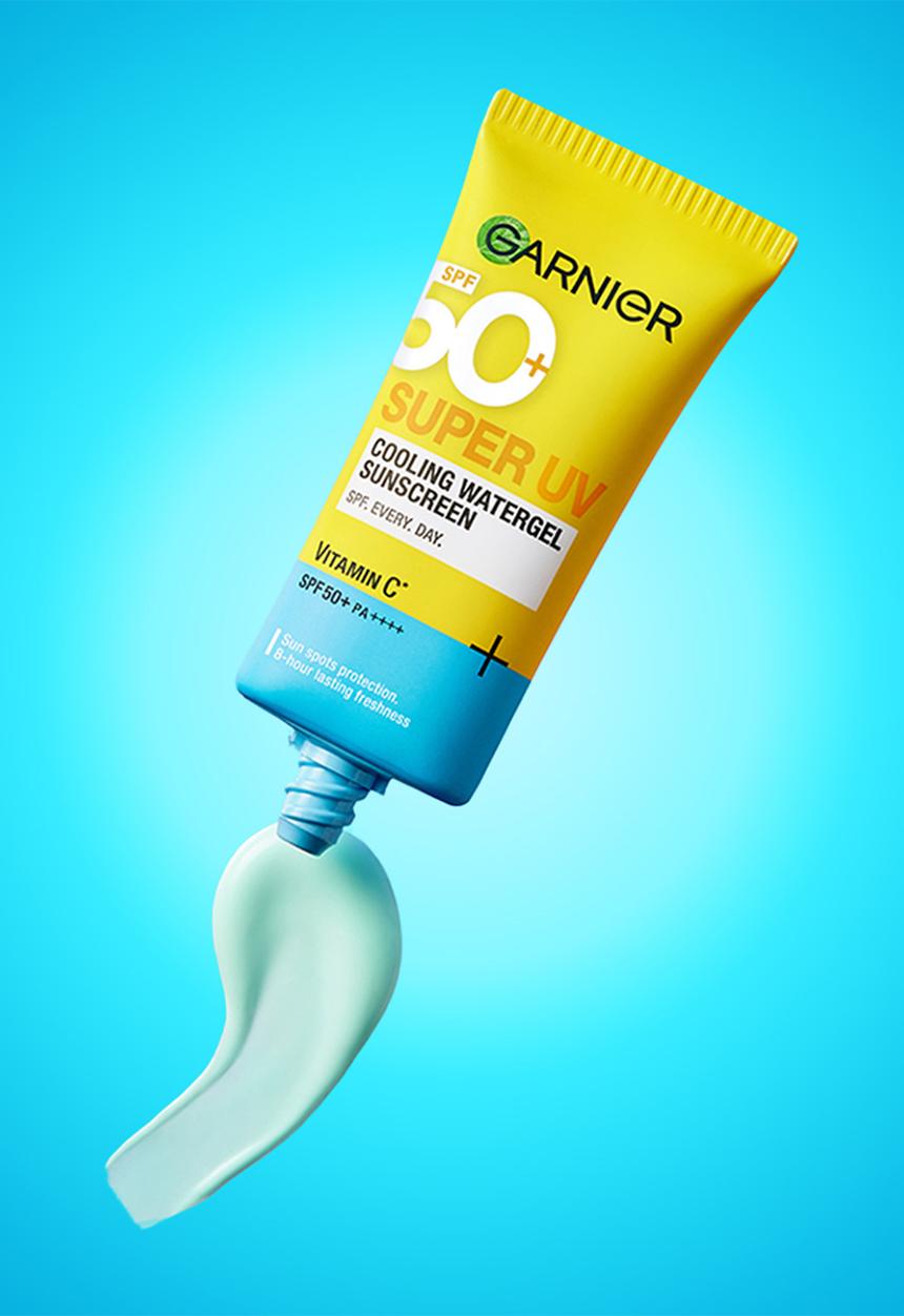 Garnier - Super UV Watergel Cooling Sunscreen Vitamin C - 30ml