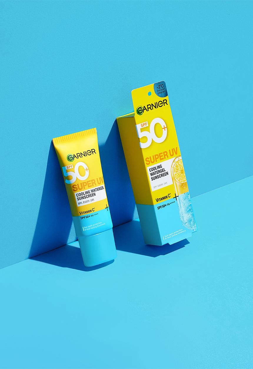 Garnier - Super UV Watergel Cooling Sunscreen Vitamin C - 30ml
