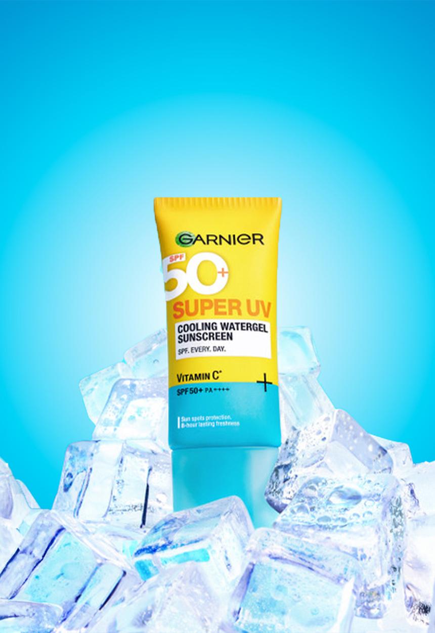 Garnier - Super UV Watergel Cooling Sunscreen Vitamin C - 30ml