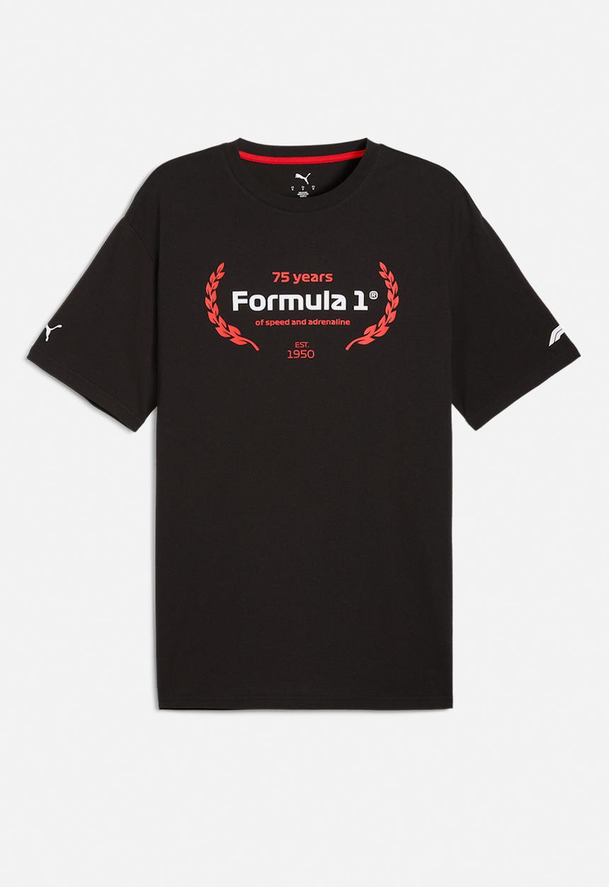 PUMA - F1 Essentials Graphic Tee - Puma black