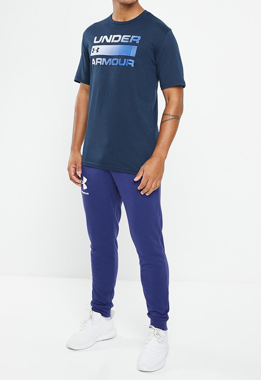 Under Armour - Ua team issue wordmark short sleeve - academy