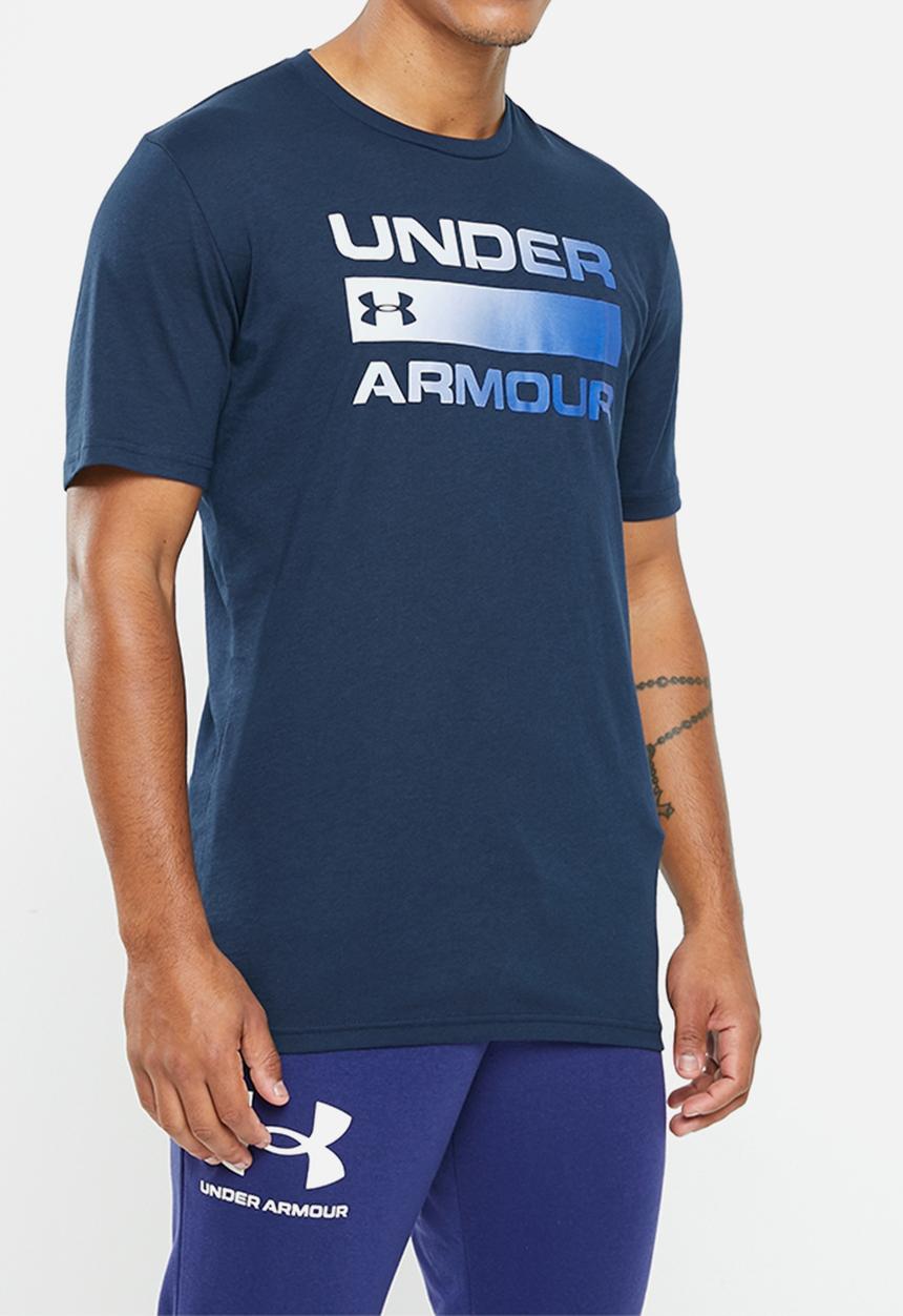 Under Armour - Ua team issue wordmark short sleeve - academy