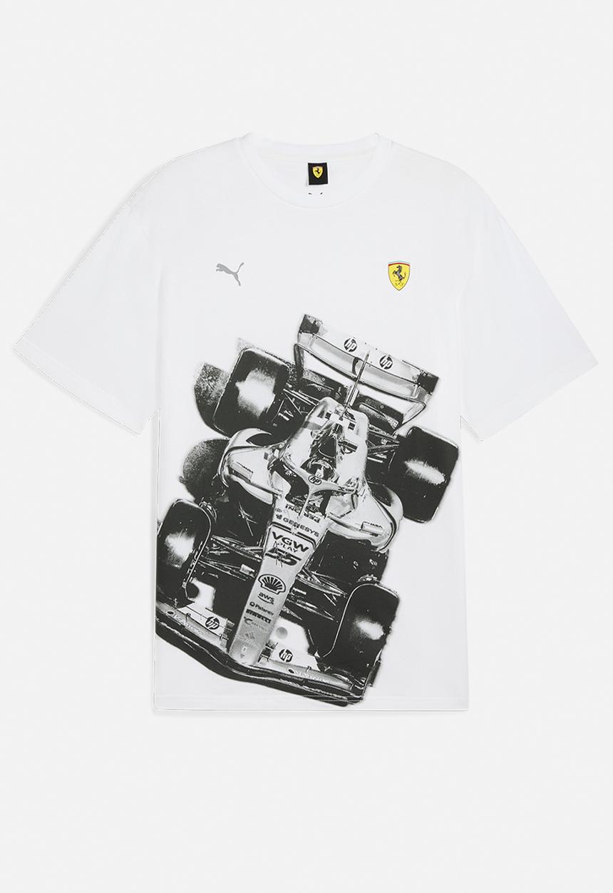 PUMA - Ferrari Premium Tee - puma white