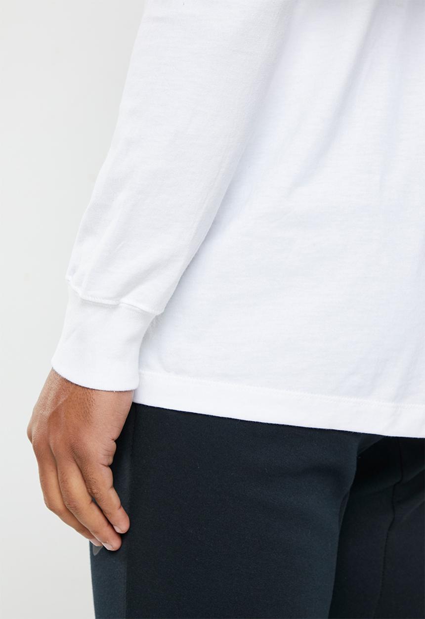 Nike - Nsw clb tee long sleeve - white 
