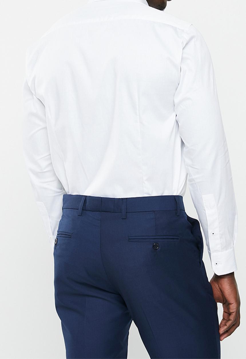 Ben Sherman - ESSENTIAL BEN SHERMAN SHIRT L/S - WHITE
