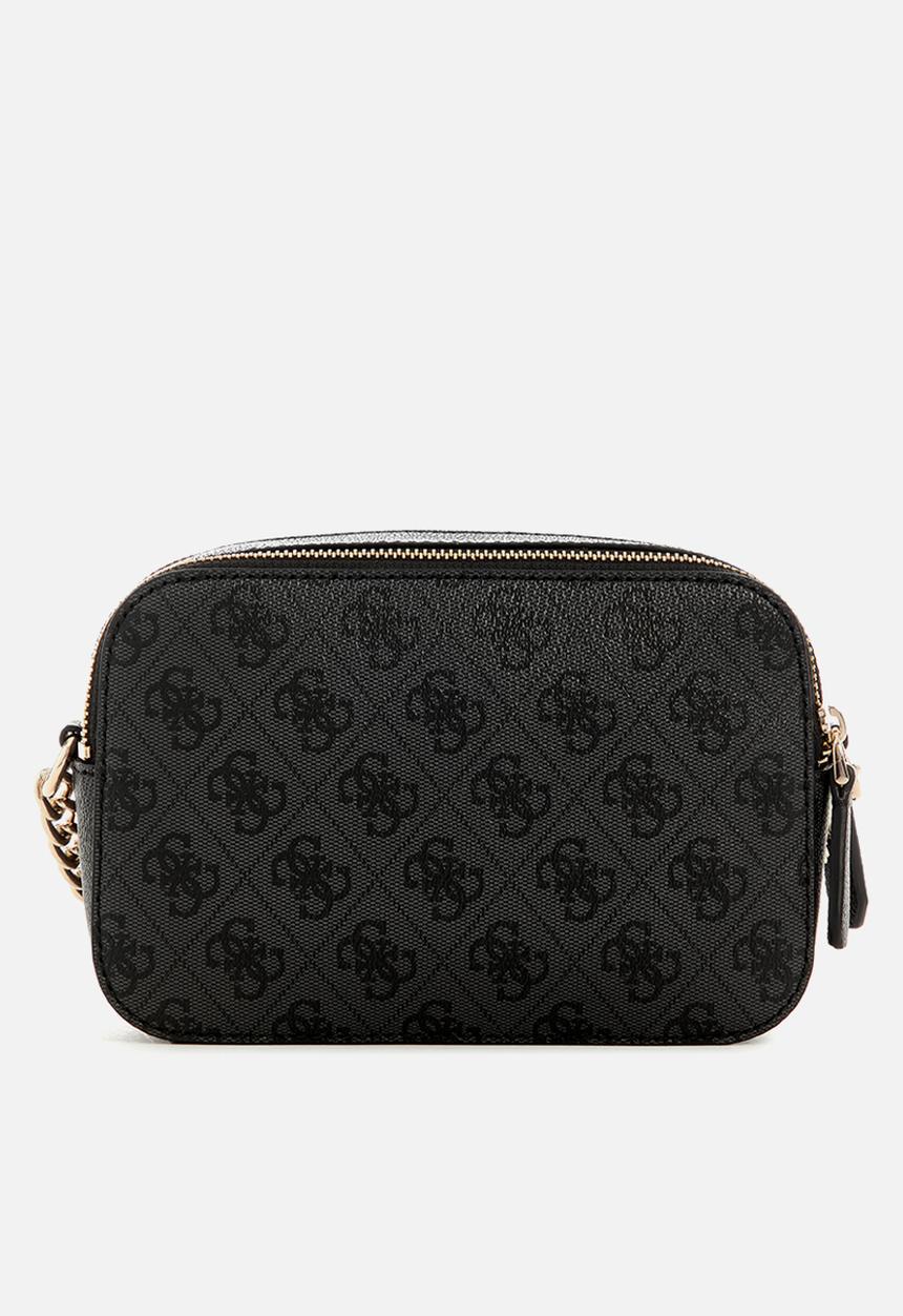 GUESS - Noelle camera crossbody - coal logo