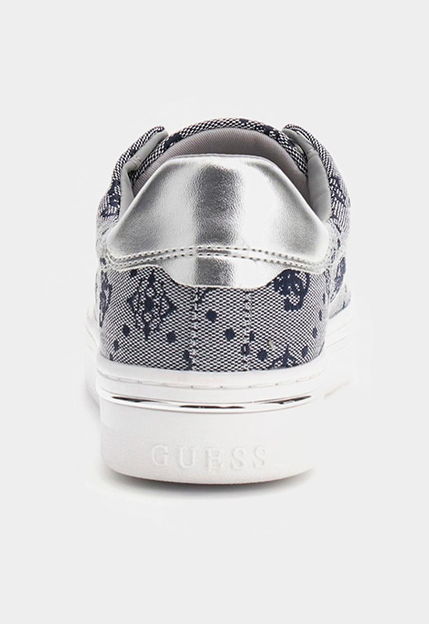 GUESS - Jacquard sneaker - blue