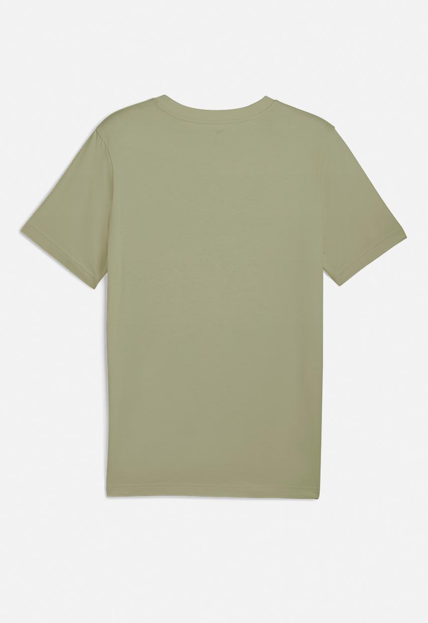 PUMA - Graphic varsity tee - lux army