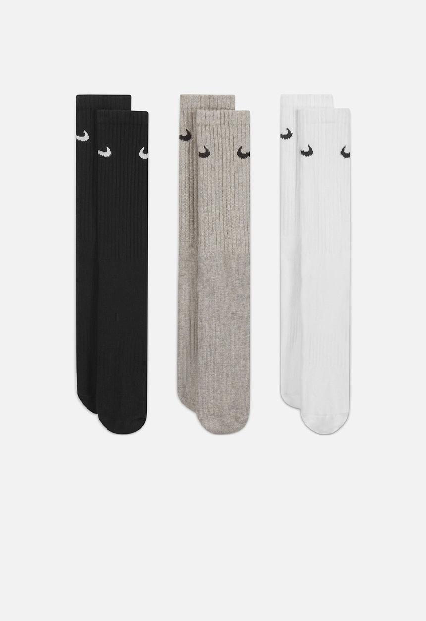 Nike - Cushioned Training Crew Socks (3 Pairs) - Multi