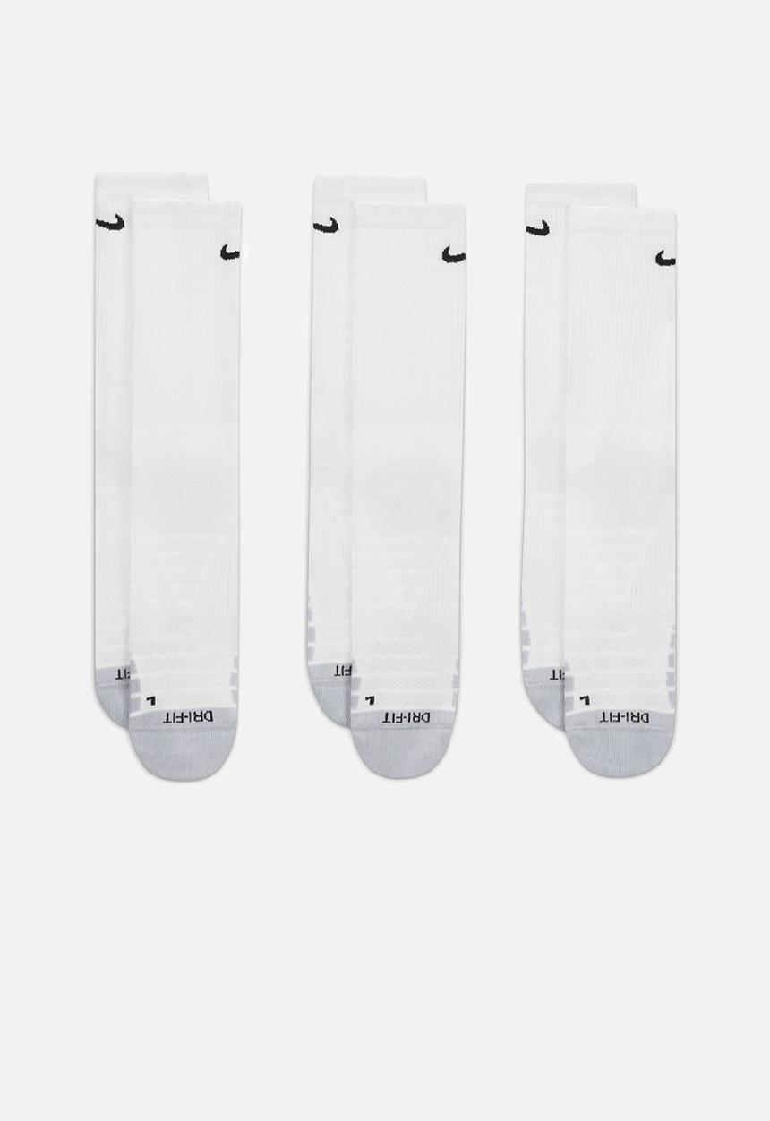 Nike - Everyday Max Cushioned Training Crew  - White/Blk