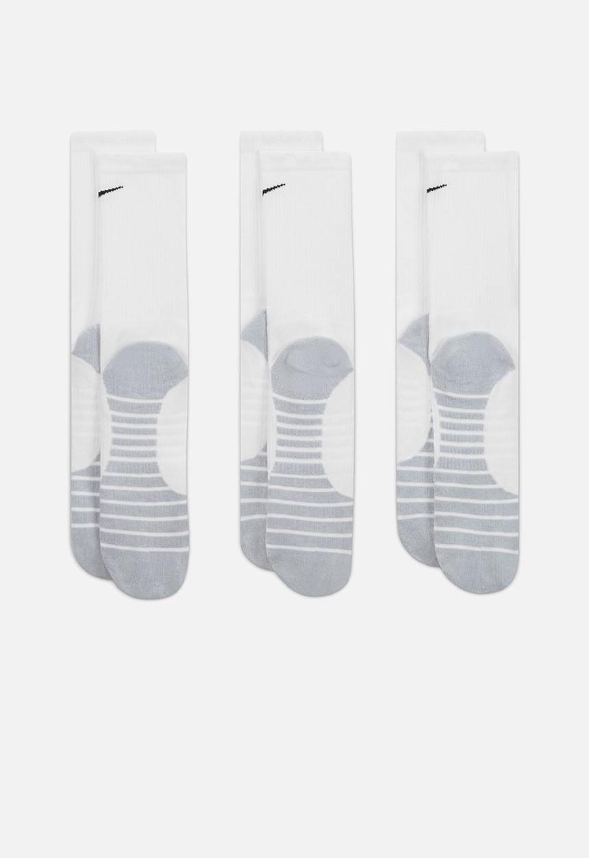 Nike - Everyday Max Cushioned Training Crew  - White/Blk