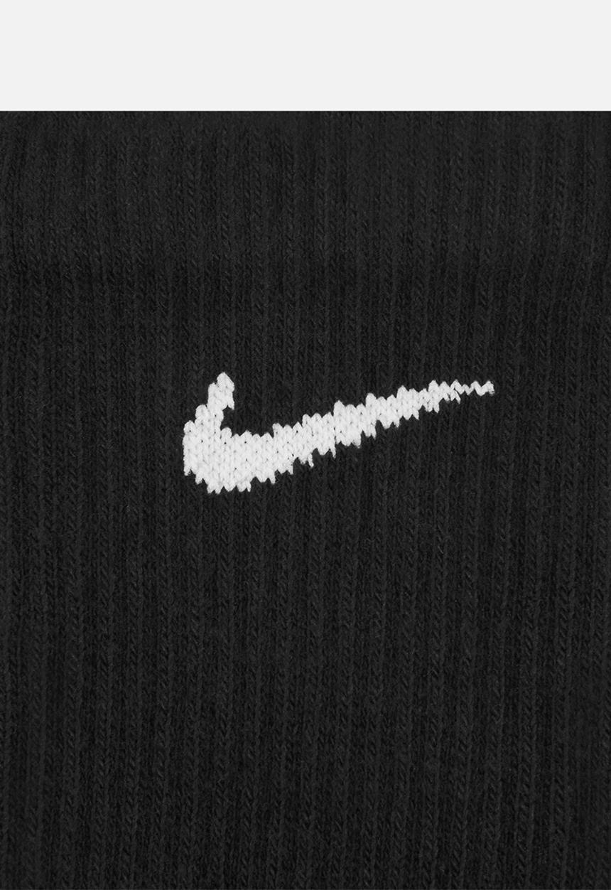 Nike - EVERYDAY LTWT NS 6PR 132 - BLACK/WHITE