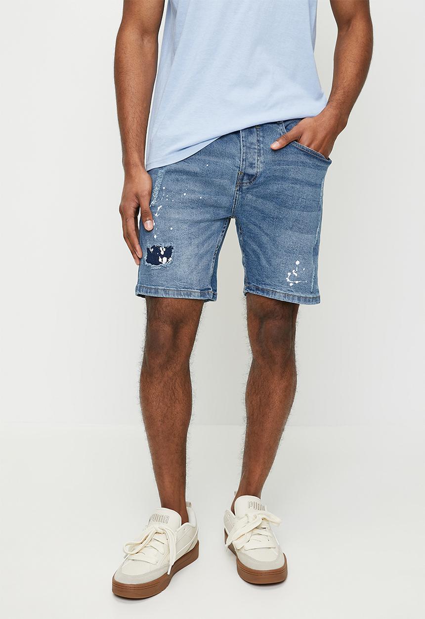 Brave Soul - Shorts - Blue Wash