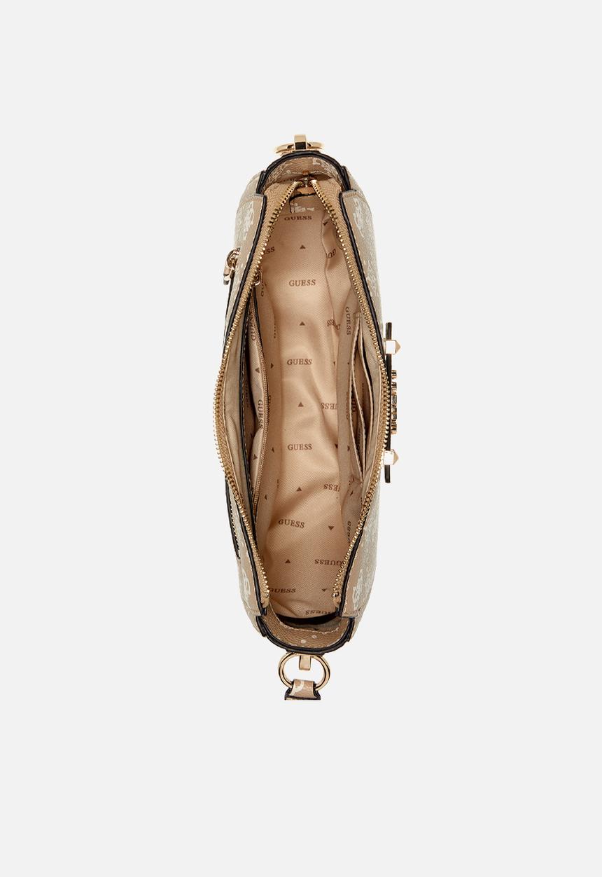 GUESS - Silia convertible shoulder bag - beige