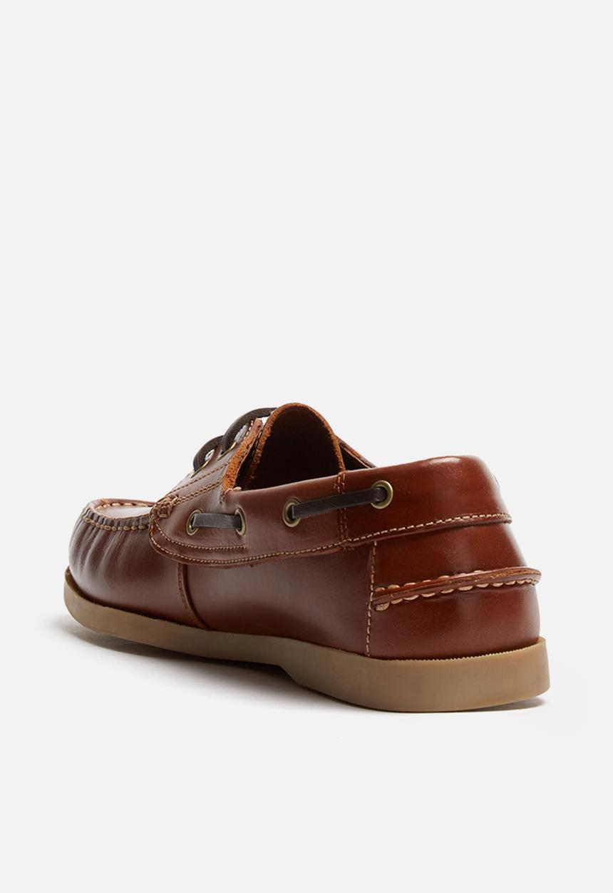 Grasshoppers - Jack Leather Boat Shoe