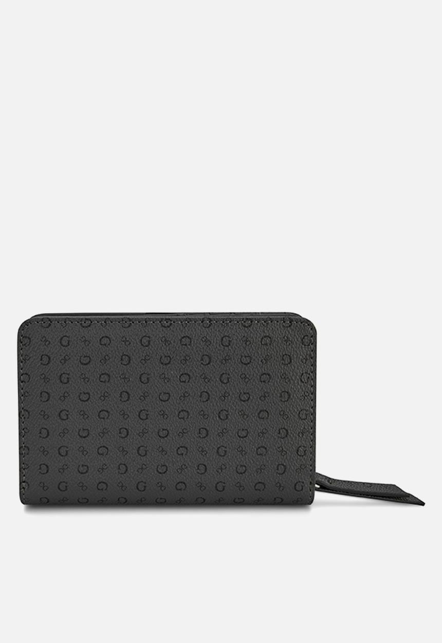 GUESS - Abbas slg french wallet - charcoal