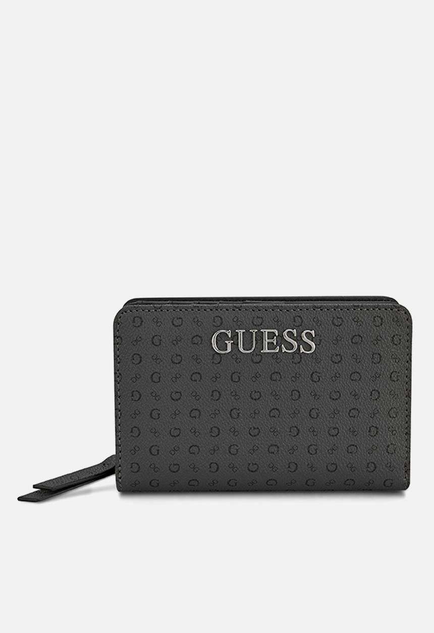 GUESS - Abbas slg french wallet - charcoal