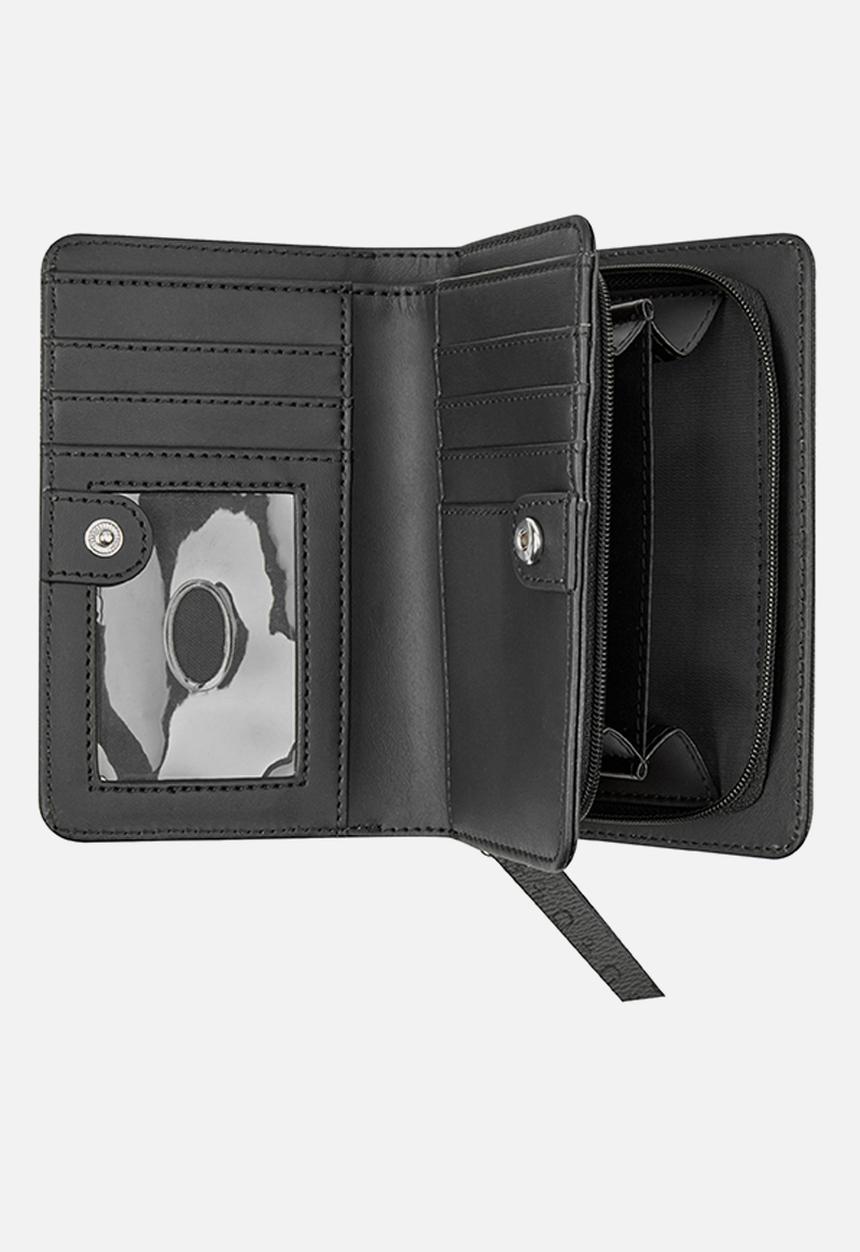 GUESS - Abbas slg french wallet - charcoal
