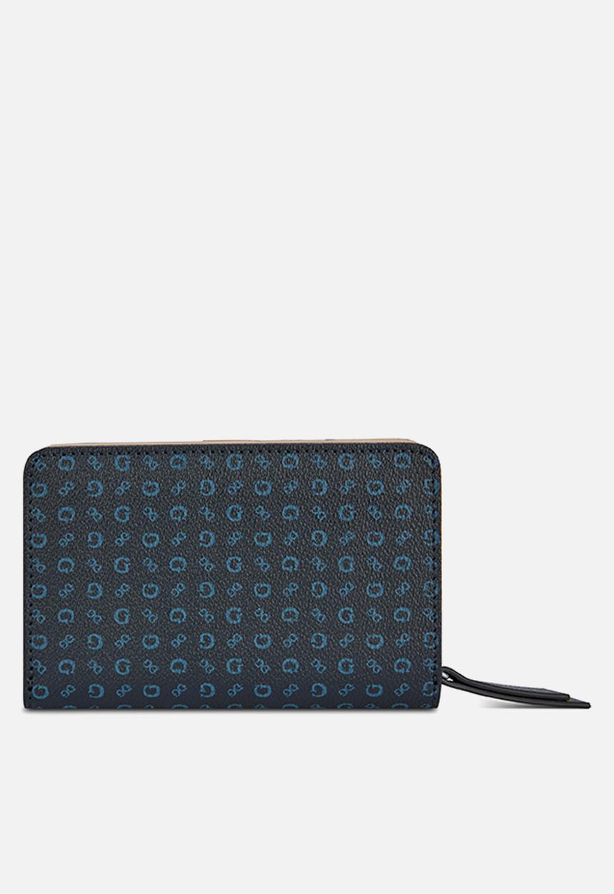 GUESS - Abbas slg french wallet - navy