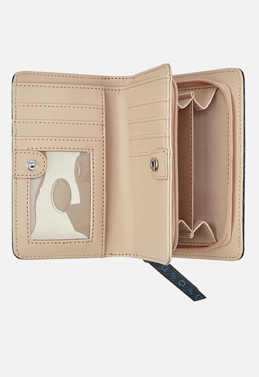 GUESS - Abbas slg french wallet - navy