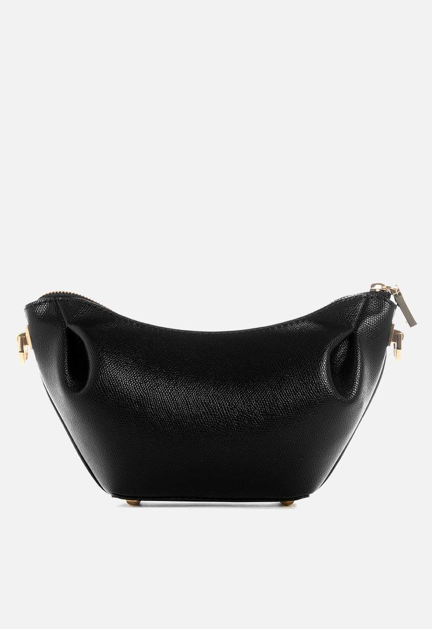 GUESS - Amorette top zip shoulder bag - black