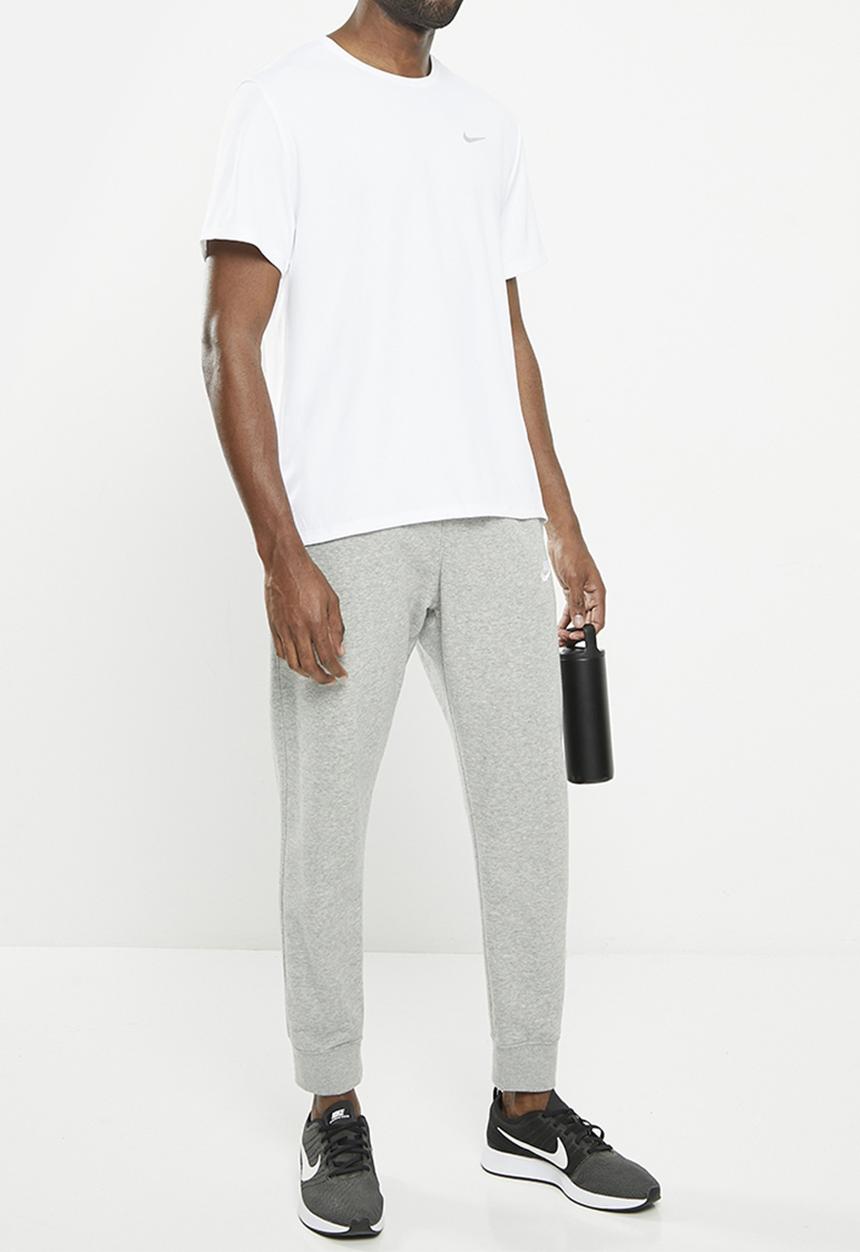 Nike - Miler Dri-FIT UV short-sleeve running top - white