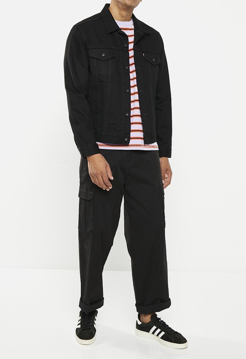 Levi’s® - The trucker jacket za dark horse trucker - black 