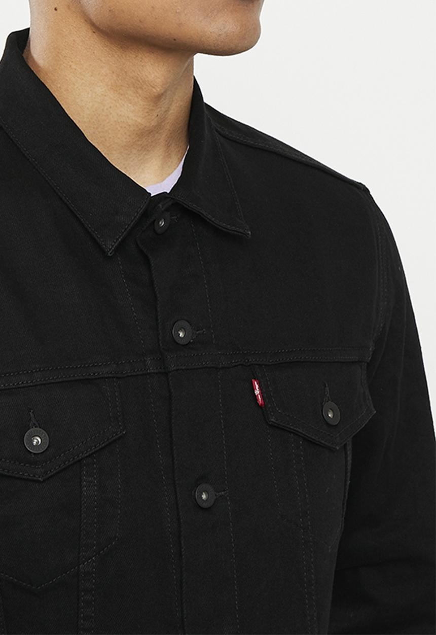 Levi’s® - The trucker jacket za dark horse trucker - black 