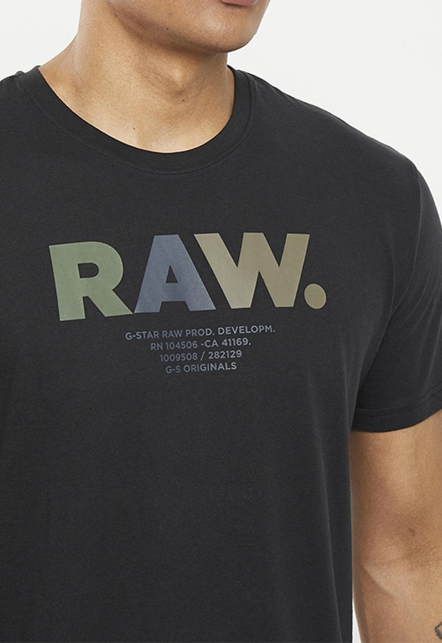 G-STAR - Multi coloured RAW. r t - dk black