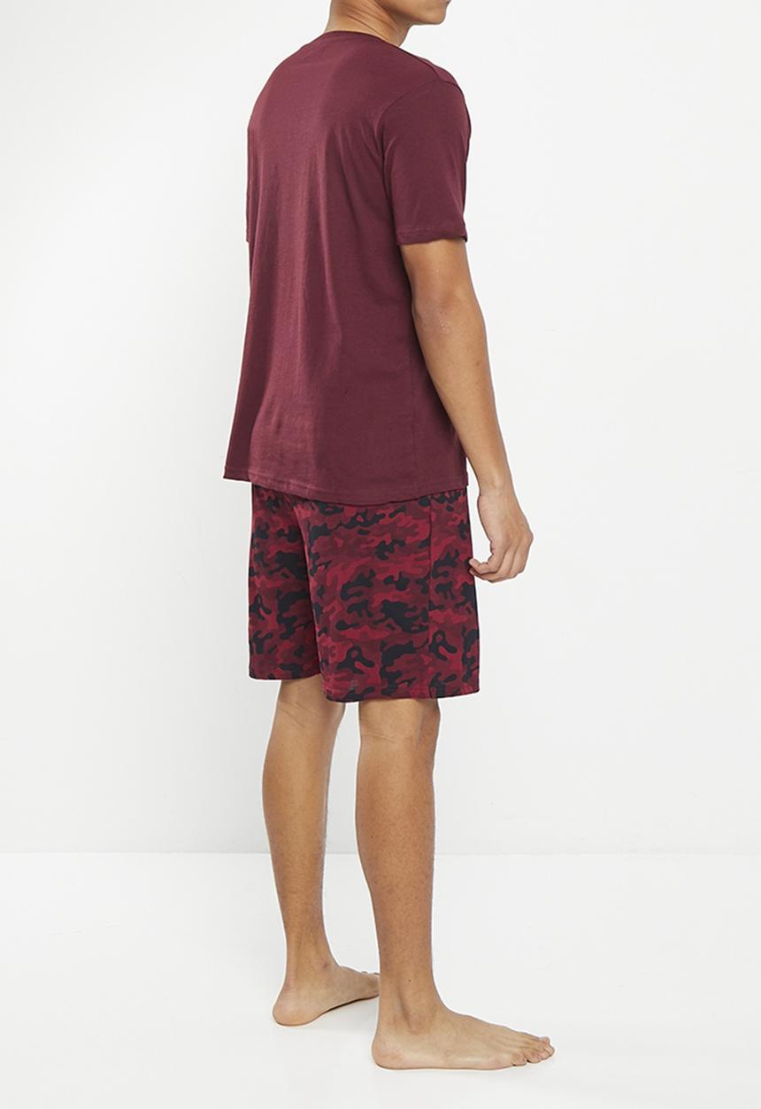 Brave Soul - Mlwb-149DISGUISE - burgundy camo