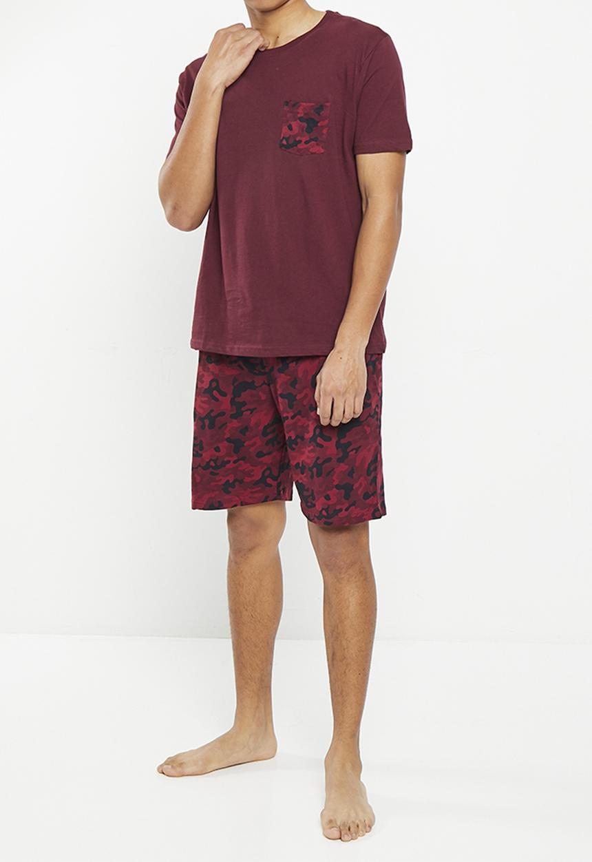Brave Soul - Mlwb-149DISGUISE - burgundy camo