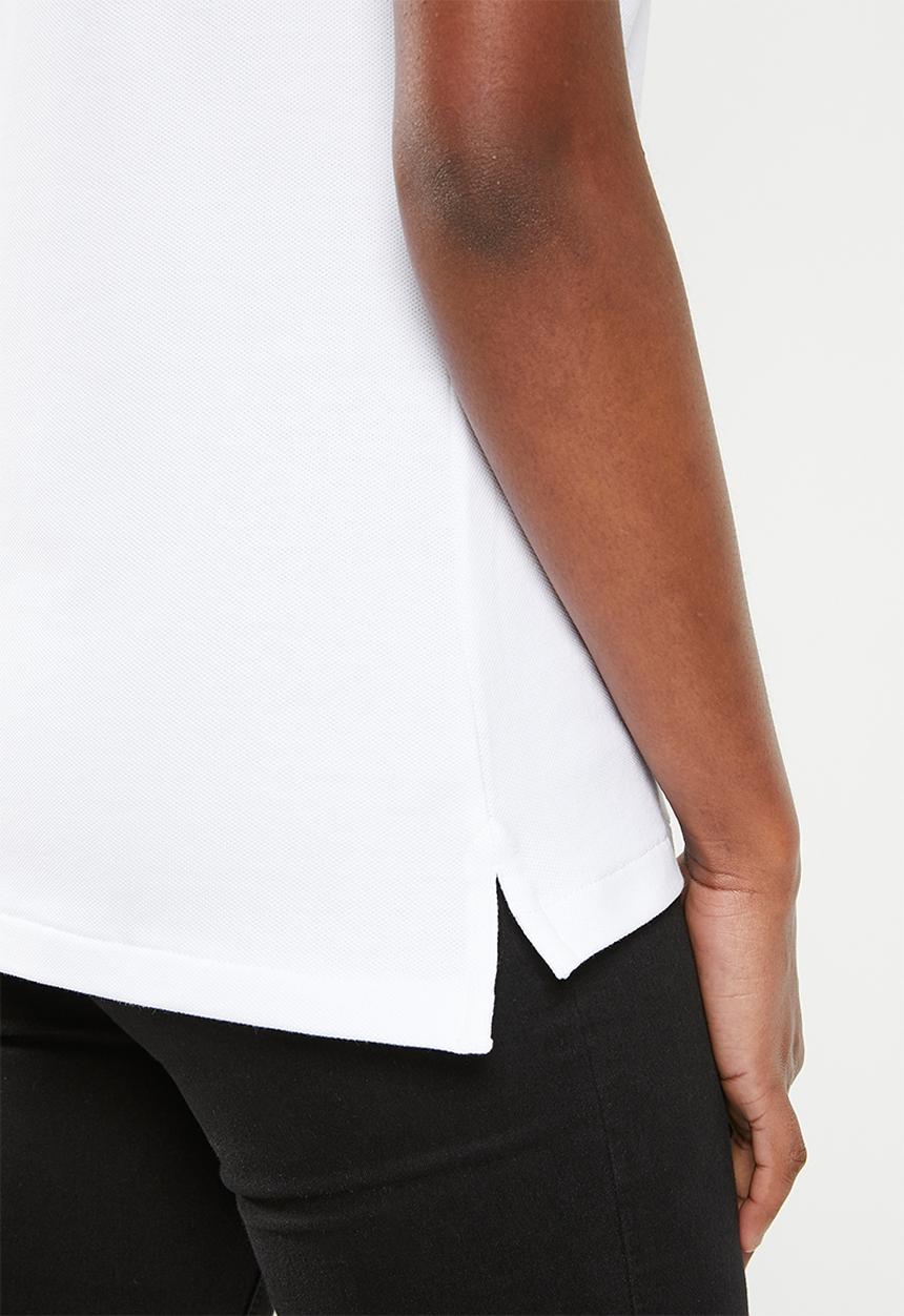 POLO - Margot golfer - white