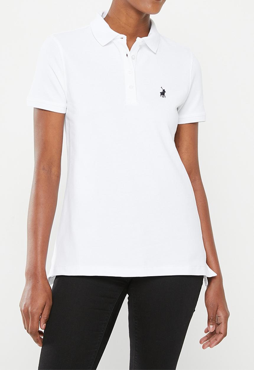 POLO - Margot golfer - white