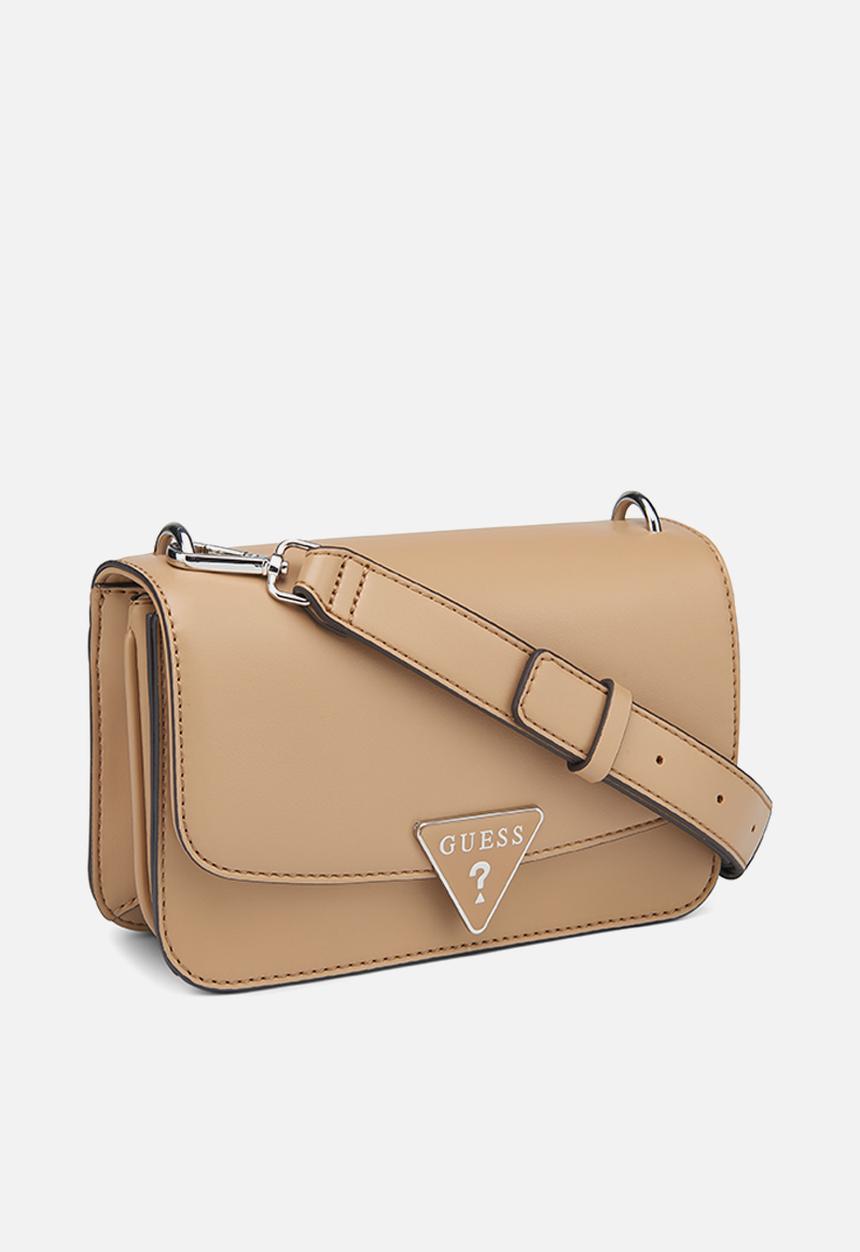 GUESS - Esmeray flap crossbody - beige